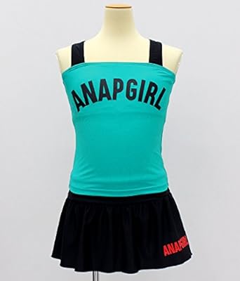 Amazon Anap Girl バックリボンデザイン水着2点set ブラック S Amazon Anap Girl バックリボンデザイン水着2点set ブラック S
