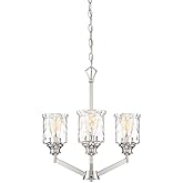 Designers Fountain 96383-PN Drake Chandelier, 3-Light 180 Total Watts, Polished Nickel
