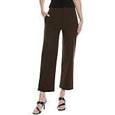 Chocolate Brown Le Jane Crop Trouser by frame-denim