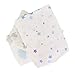 3 Pack 100% Cotton Muslin Baby Swaddle Blankets ,Baby Swaddle Wraps Perfect for Boys or Girls,Baby Shower Gift,Breathable Nursery Bedding,47 x 47 Inches by NANPIPER