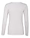 Gildan Womens Performance Long-Sleeve T-Shirt (G424L) -WHITE -M