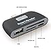 VIMVIP® 4 in 1 Micro USB Card Reader Adapter with OTG/TF/SD Smart Reader for Samsung Galaxy S6/S6 Edge/S5/S4/Mega/Note 4/3/2/Nokia Lumia, etc