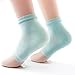 3 Pairs Soft Ventilate Gel Heel Socks - Open Toe Socks for Dry Hard Cracked Skin Moisturizing Day Night Care Skin