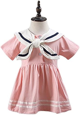 Simlehouse Little Girl Japan Style Sailor Suit Cosplay Summer Dress Bodysuit Outfits