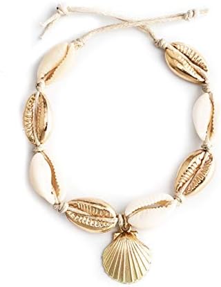 ATIMIGO Boho Beach Layered Rope Anklet Bracelet Handmade Foot Jewelry for Women Teen Girls