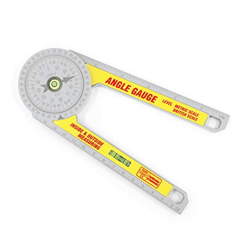 SONGWAY Miter Saw Protractor Protractor Angle Finder, 06 Inch