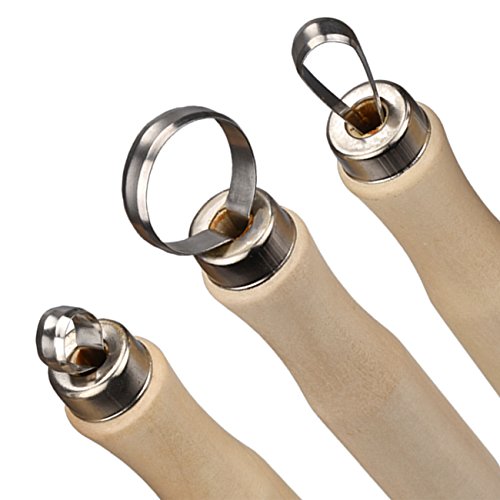 Meuxan Pottery & Clay Large Ribbon Sculpting Tool Kit (Set of 11)
