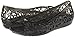 Crocs Women's Isabella Jelly Flat, Black, 7 M US