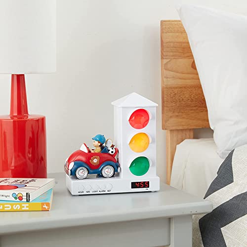 IT'S ABOUT TIME... Stoplight Sleep Enhancing Alarm Clock for Kids (Boy