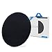 Buruis Genuine Leather Slim Wireless Charging Pad for iPhone 8/8 Plus, iPhone X, Nexus 4/5/6/7, LG G3 and All QI Enabled Device-Black