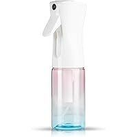 TANSHINE Continuous Hair Plant Mister Spray Bottle,Fine Empty Small Mist Spray Bottles,Mist Sprayer Water Alcohol Cleaning,Mi