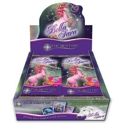 1 (One) Sealed Box of The Best of Bella Sara Trading Card Packs (24 Packs)