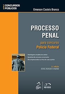 Série Concursos Públicos - Processo Penal para Concursos - Polícia Federal