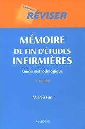 Mémoire de fin d'études infirmières