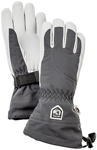 Hestra Women's Heli Gloves, Grey, Size 7