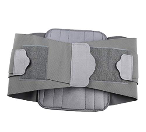 GMS Rehabilitation Aids Lumbar Sacral L.S. Belt Contoured Spinal Brace Lower Back Pain Osteoporosis Slip Disc Post Discectomy Care Fracture Injuries (Large/36