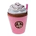 Stress Reliever Slow Rising Squishies Coffee Cup Kawaii Scent Toys For Kids and Adults (Pink) 1pc
