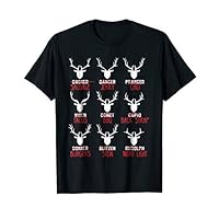 Funny Deer Shirt - Hunters All of Santa