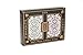 KEM Jacquard Green and Burgundy, Poker Size- Jumbo Index Playing Cards (Pack of 2)