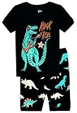 Boys Dinosaur Pajamas Kids Clothes Children Cotton Short Sets