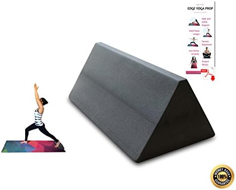 The Workin Yoga Edge Prop for Support, Wedge, Iyengar Yoga, Alignment Block