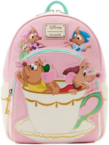 Loungefly Disney Cinderella Jaq & Gus Beads Mini Backpack NWT Loungefly Disney Cinderella Jaq & Gus Beads Mini Backpack  main image 4