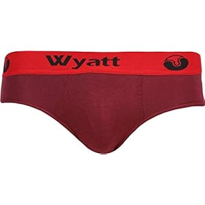 Wyatt Men’s Cotton Multicolor Brief, SPN-B2S