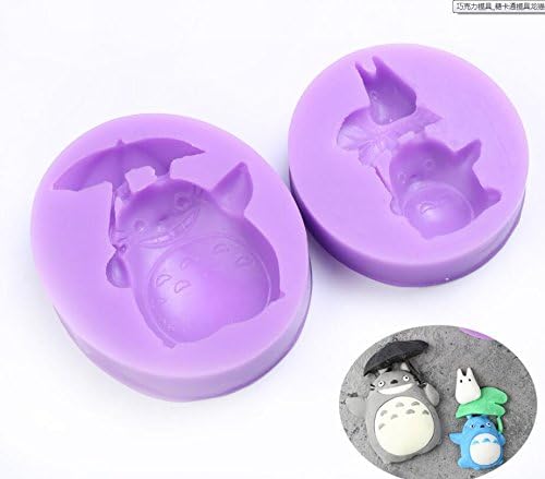 Baking Cake Fondant Tools Bear Moon Cute Polymer Clay Mould Chocolate Candy Soap Molds Bakeware Pudding Jelly Mould For Party