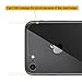 EasyAcc Back Protector for iPhone 8 [1 Pack], 0.01mm Ultra Slim Anti-Scrach High Definition Clear Protector Shield - PET Soft Film Compatible for iPhone 8/ iPhone 7 Jet Black