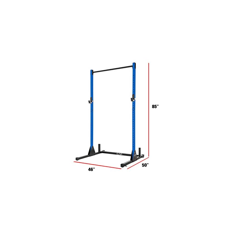 CAP Barbell Power Rack Exercise Stand, Multiple Colors Lifestyle Updated