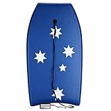OMorc Body Board Kickboard 33-41 Inch Bodyboard Lightweight with Well-Cushioned Deck, Slick Bottom & Expanded Polystyrene Core, Velcro Lanyard, Perfect Surfing