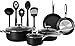 Utopia Kitchen 13-Piece Kitchen Cookware Set - Pots and Pans Set with Cooking Utensils - Double Nonstick Coating