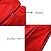 Yige Women's High Waist Flared Skirt Pleated Midi Skirt with Pocket