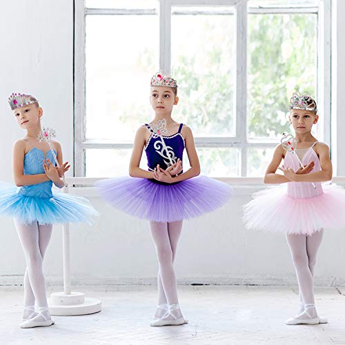 FittiDoll 70Pack Princess Pretend Jewelry Toy, Girl’s Jewelry Dress Up Play Set Included Princess Tiara Necklaces Wands Rings Earrings and Bracelets, Pretend Play Jewelry Set for Girls - Thumbnail 6