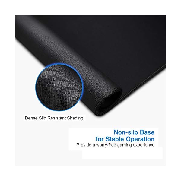Anpollo Gaming Mouse Pad Large XXL (35.4×15.75×0.12in) Thick Extended