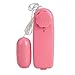 Crazy K&A Sex Toy Noiseless Mute Orgasmic Thrusting Vibe Vibrator Vibration Vibrating Bullet G-spot Stimulator Vagina Masturbation Massager Controller with One Love Egg Big and Small Jump Eggs for Women Couple Lover Pink