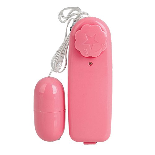 Crazy K&A Sex Toy Noiseless Mute Orgasmic Thrusting Vibe Vibrator Vibration Vibrating Bullet G-spot Stimulator Vagina Masturbation Massager Controller with One Love Egg Big and Small Jump Eggs for Women Couple Lover Pink