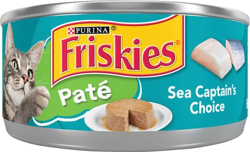 FRISKIES CAT FOOD SEA CAPTAIN’S CHOICE, 5.5 OZ