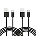 iXCC Element 10 Feet Micro USB to USB 2.0 Charge and Sync Cable, USB A to Micro B Cable for Android/Windows/MP3/Camera and Other Device-Pack of 2