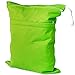 Angel Love Wet Bags, 2 Pack Baby Cloth Diaper Wet/Dry Bags with Two Zippered Pockets, Travel, Beach, Pool, Gym Bag for Swimsuits or Wet Clothes, Waterproof Washable Reusable, L0125