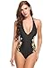 Avidlove Women's Sexy One Piece Swimsuit Cover Up Halter Beachwear