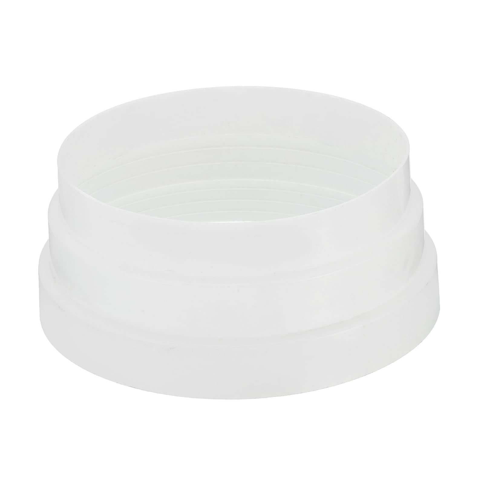 PATIKIL 7" to 6.7" to 6" Duct Reducer, Duct Connector Ducting Inline Adapter Increaser ABS Plastic Vent for HVAC Heating Cooling Air Ventilation