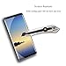 Galaxy Note 8 Screen Protector, Full Coverage Anti-Scratch, Anti-Fingerprint, Easy to Install Curved QIANXIANG Tempered Glass Screen Protector for Samsung Galaxy Note 8