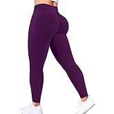 kkootapuakh Scrunch Butt Lifting Leggings for Women Seamless Gym Workout Leggings Soft High Waisted Tummy Control Yoga Pants