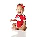 Bumkins Dr. Seuss by Bumkins Classic Short Sleeve Bodysuit-Thing 1, 6 Months