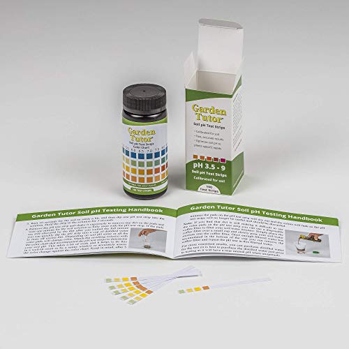 Garden Tutor Soil pH Test Strips Kit (3.59 Range) 100 Tests eBay