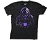 Ripple Junction Dragon Ball Z Purple Foil Frieza Line Art Adult T-Shirt XL Black