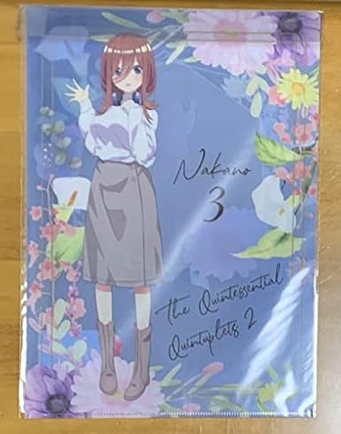Amazon Co Jp 五等分の花嫁 中野三玖 アニメイト デートフェア クリアファイル ホビー 通販