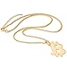 Bitcoin Necklace with 20 inch Chain Rust-Free Stainless Steel Gold Plated Pendant Jewelry for Men and Women - Unique Psychical Collectible Digital Currency Fashion | Gift Pouch + 1 Free Coin Included