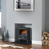 Dimplex Willowbrook Optimyst Electric Stove Fire - Black, Real Flame Effect, view 2